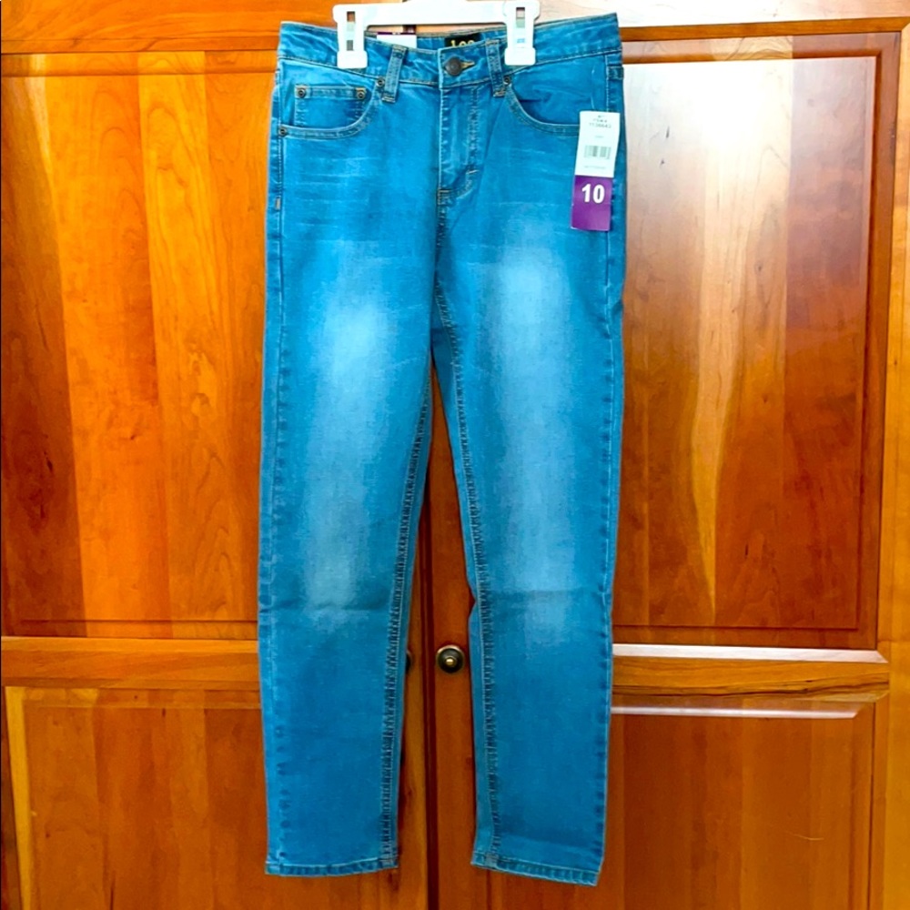 Boys Lee Jeans Straight Fit Size 10 NWT